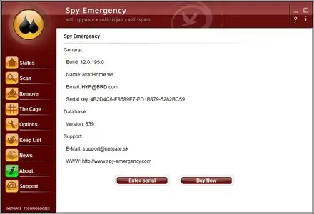 NETGATE Spy Emergency 12.0.195.0