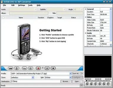 ImTOO DVD to 3GP Converter 5.0.50.0410