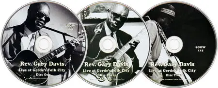 Rev. Gary Davis - Rev. Gary Davis Live at Gerde's Folk City February, 1962 (2009) 3CD Set
