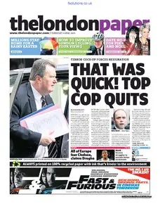 The London Paper 9 April 2009