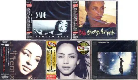 Sade: 5 Albums. Japanese Edition (1984 - 2002)