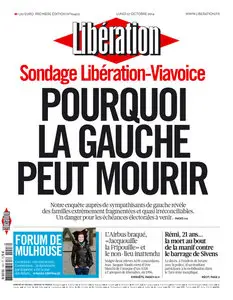 Liberation - Lundi 27 Octobre 2014