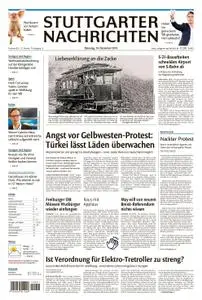 Stuttgarter Nachrichten Blick vom Fernsehturm - 18. Dezember 2018