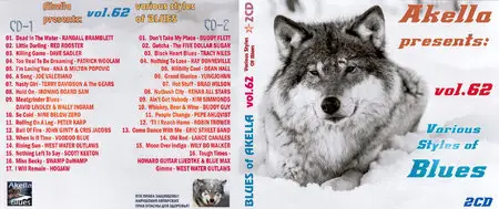 VA: Akella Presents Vol.62 - Various Styles Of Blues (2015)