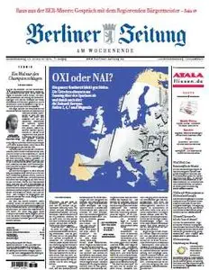 Berliner Zeitung - 4, 5 Juli 2015