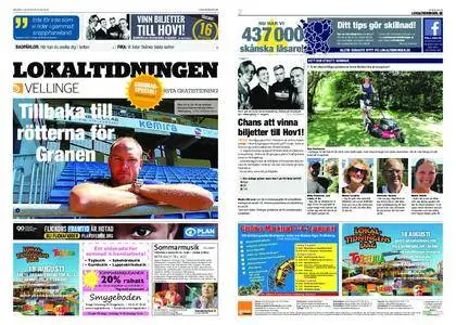 Lokaltidningen Vellinge – 28 juli 2018