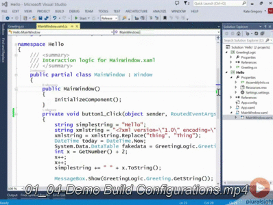 Introduction to Visual Studio 2013 - Part 2