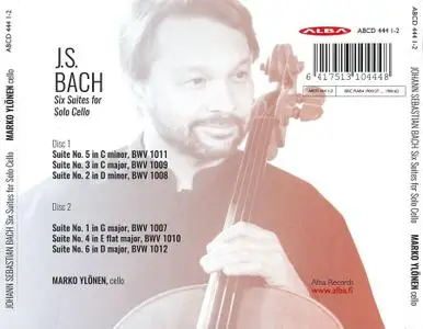 Marko Ylönen - Johann Sebastian Bach: Six Suites for Solo Cello (2019)