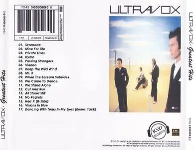 Ultravox - Greatest Hits (2009) Re-up