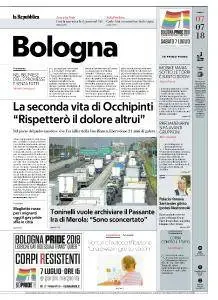 la Repubblica Bologna - 7 Luglio 2018