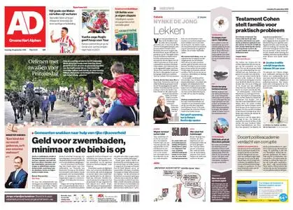 Algemeen Dagblad - Alphen – 16 september 2019