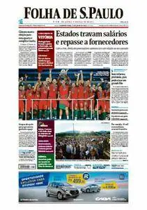Folha de São Paulo - 11 de Julho de 2016 - Segunda
