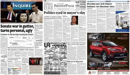 Philippine Daily Inquirer – January 24, 2013
