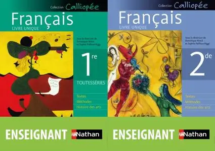 Collectif, "Français Calliopée", 1re et 2de