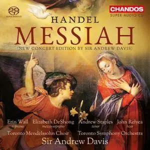 Toronto Symphony Orchestra, Sir Andrew Davis - Handel: Messiah, HWV 56 (2016) [Official Digital Download 24/192]