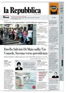 la Repubblica - 2 Febbraio 2019