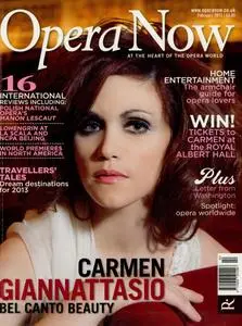 Opera Now - February 2013
