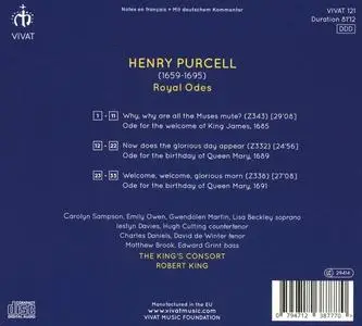 Robert King, The King's Consort - Henry Purcell: Royal Odes (2021)