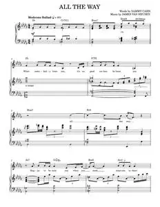 All The Way - Frank Sinatra, Kenny G (Piano Vocal)