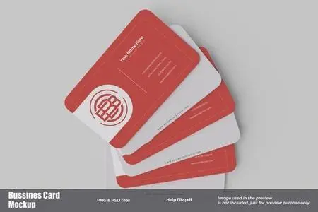 Bussines Card Mockup 6QTZKUA