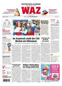 WAZ Westdeutsche Allgemeine Zeitung Essen-Werden - 15. Juni 2018