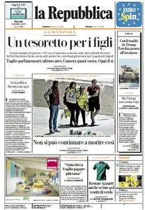 la Repubblica - 8 Ottobre 2019