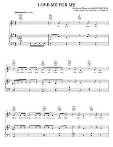 Love me for me - Ashlee Simpson (Piano-Vocal-Guitar)