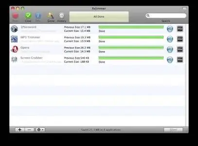 Xslimmer 1.5.3 (Your Mac, on a Diet!) form MAC OSX