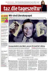 Tageszeitung TAZ vom 29 Mai 2015