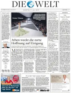 Die Welt am 11 Juli 2015