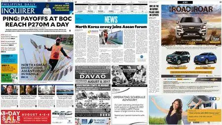 Philippine Daily Inquirer – August 02, 2017