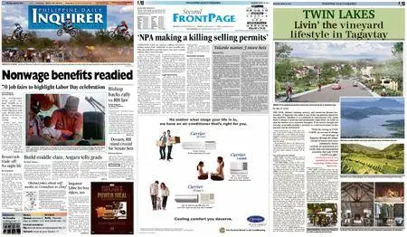 Philippine Daily Inquirer – April 29, 2013