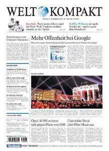 Die Welt kompakt vom 6. November 2009