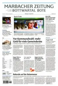 Marbacher Zeitung - 15. Januar 2019