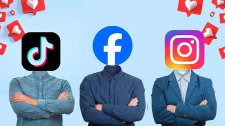 3 Headed Digital Giants : Tiktok Facebook & Instagram