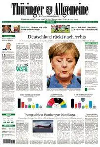 Thüringer Allgemeine Weimar - 25. September 2017