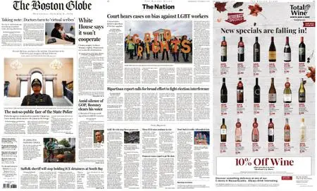 The Boston Globe – October 09, 2019