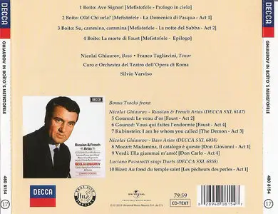 Ghiaurov in Boito´s Mefistofele Selections & Bonus Tracks ( CD 2013 )