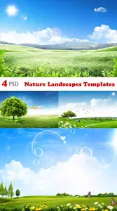 PSD - Nature Landscapes Templates