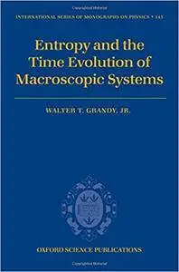 Entropy and the Time Evolution of Macroscopic Systems