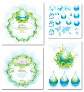 Eco Elements & Water Drops
