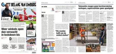 Het Belang van Limburg – 02. november 2020