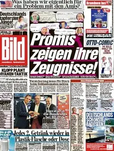 Bild Zeitung vom 20 Juli 2013