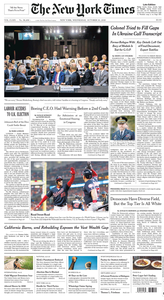 The New York Times – 30 October 2019