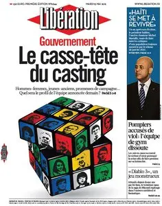 Libération du Mardi 15 Mai 2012