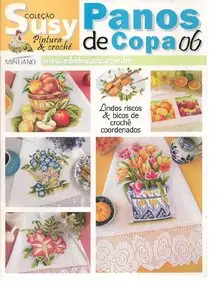Colecao SUSY Pintura & Croche № 6 2011 - Panos de Copa