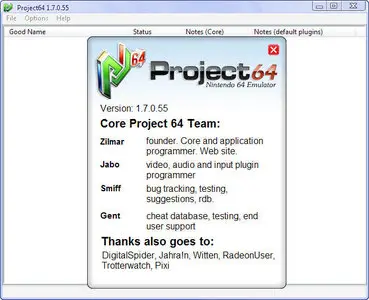 Project64 1.7.055E