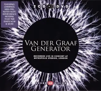 Van Der Graaf Generator - Recorded Live In Concert At Metropolis Studios, London [2CD+DVD] (2012) {Union Square}