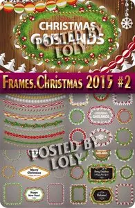 Frames. Christmas 2015 #2 - Stock Vector