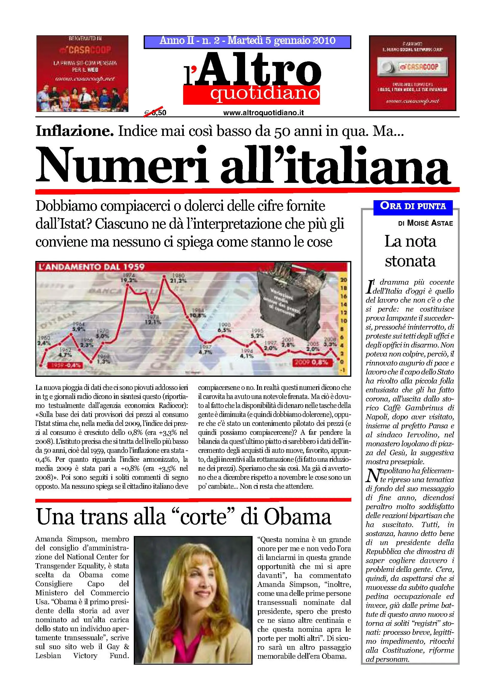 Altro Quotidiano 05.01.2010